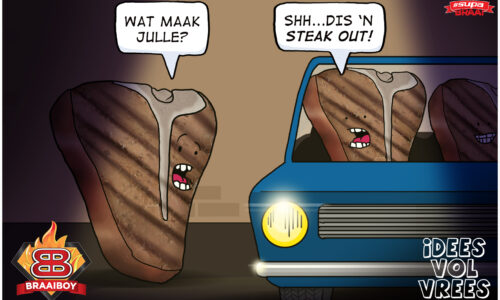 “Steak Out”, Braai Humour – #FridayFunny