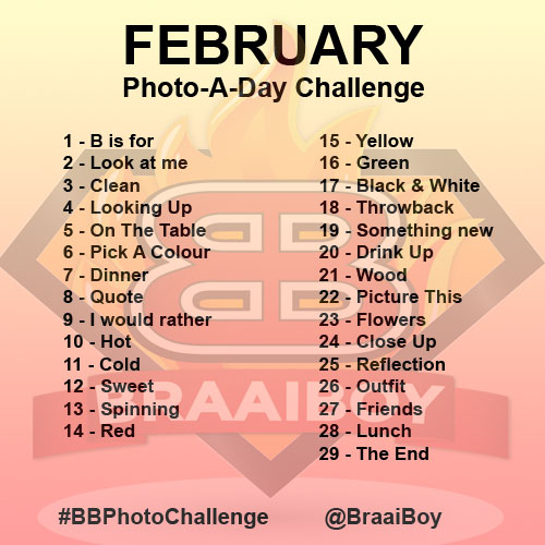 #BBPhotoChallenge 2016