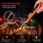 Meat Thermometer – ThermoPro Instant Read Swivel Thermometer Probe