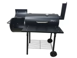 Lifespace offset barrel smoker & braai - closed