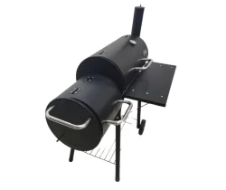 lifespace offset barrel-smoker & braai - firebox angle