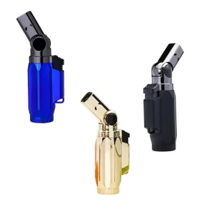 Lifespace torch jet flame braai or cigar lighter - black, blue or gold