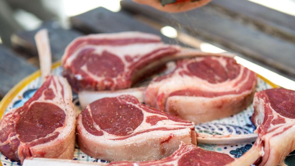 trimmed lamb rib chops